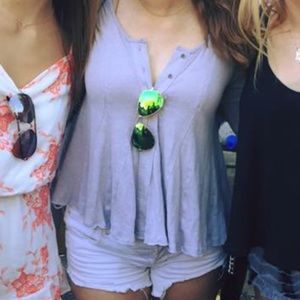 Free People Purple Long Sleeve